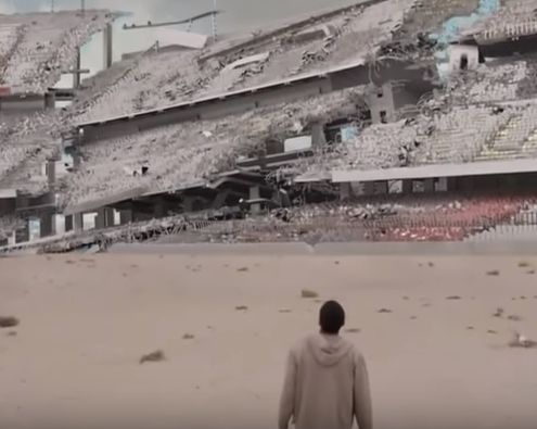 Camp Nou disaster scene in Catalan film Second Origin