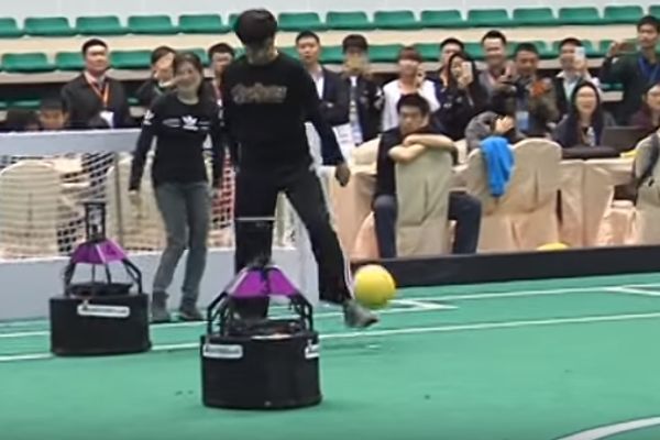 Team of robots beat humans 3-2 at RoboCup China Open 2016