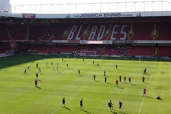 One fan shouted abuse during the Sheffield United lap of honour