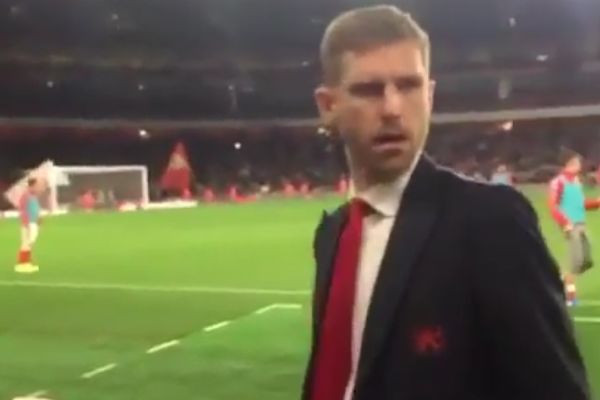 A prank handshake with Per Mertesacker at the Emirates angered the Arsenal defender