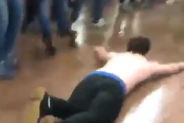 Sunderland fan dives in concourse at Middlesbrough FA Cup tie