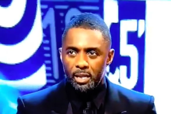 Idris Elba mispronounced some of the players' names at the FIFA Football Awards