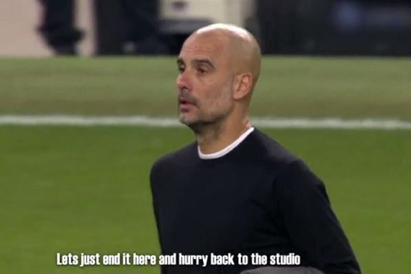 A Danish commentator swore repeatedly without realising he was still on air following Man City v Spurs in the Champions League