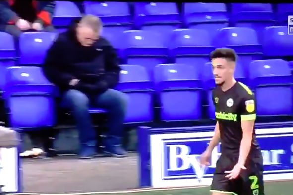 Tranmere fan sleeps during League Two play-off semi-final first leg against Forest Green
