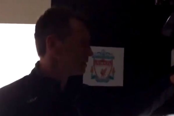 Liverpool fans prank their Man Utd-supporting housemate by placing images of their team all around the home