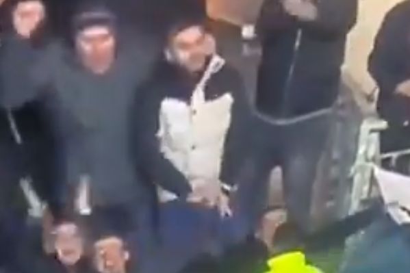 Newcastle fan does the 'helicopter celebration' after Allan Saint-Maximin's late goal at Oxford